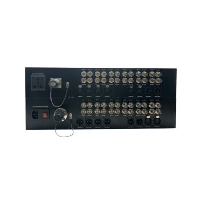 중국 12 Channel 3G-SDI to Fiber Converter with 8CH XLR Audio, Lemo Connector, including Transmitter and Receiver 협력 업체