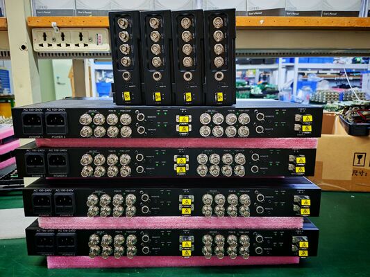 중국 12G SDI PGM이 있는 원격 제어 4K 광섬유 컨버터 협력 업체