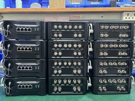중국 5채널 12G SDI 비디오, ST 광섬유 전송을 통한 네트워크 협력 업체
