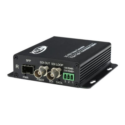 중국 1080P/60Hz 1 채널 3g-sdi 광섬유 확장기 RS485 광섬유 광 광섬유 확장기 / 3g-SDI 광섬유 전송기 협력 업체