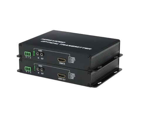 중국 HD SFP 모델 LC 커넥터 HDMI에서 광학 오디오 변환기 이더넷 패스 HDMI 광학 오디오 스위치를 통해 협력 업체