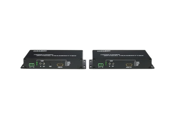 LC 연결관 HDMI 섬유 변환기 광섬유 광학 비디오 송신기 1550nm의 파장 협력 업체