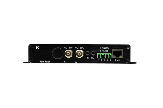 1 리버스 RS485 데이터 Hd Sdi 광섬유 변환기 1-Ch 전향 오디오 협력 업체