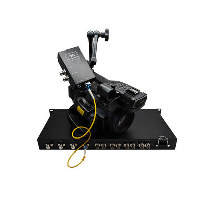4in1 EFP 12G-SDI 비디오 카메라 광섬유 전송 시스템 4pcs 송신기와 1pc 랙 CCU 협력 업체