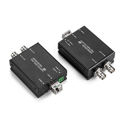 12G SDI 디지털 방송 비디오 싱글 모드 광섬유, RS485 데이터/ 텔리 협력 업체