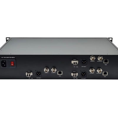 다기능 5CH 12G SDI 와 XLR 오디오의 이더넷 광섬유 변환기 협력 업체