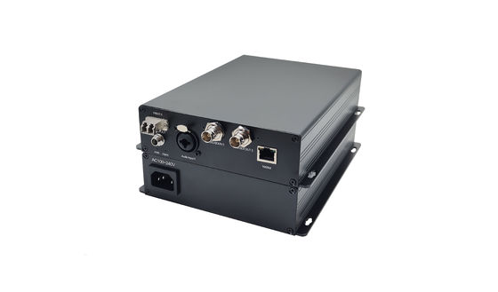 다기능 5CH 12G SDI 와 XLR 오디오의 이더넷 광섬유 변환기 협력 업체