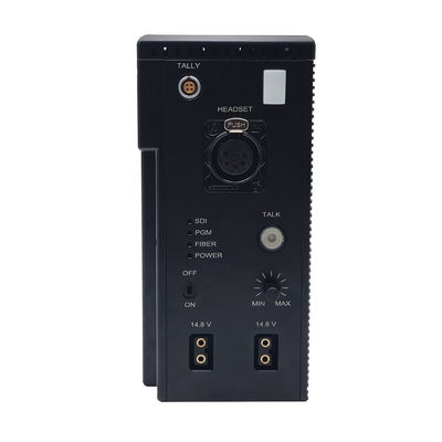 EFP에서 12G SDI 섬유 멀티플렉서 변환기를 통해 TV 카메라에서 OB 밴 협력 업체