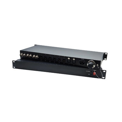 송신기와 수신기를 포함한 XLR 오디오, 레모 커넥터 10km와 함께 12G-SDI 섬유 변환기 협력 업체
