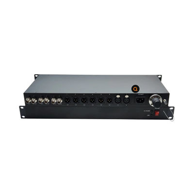 송신기와 수신기를 포함한 XLR 오디오, 레모 커넥터 10km와 함께 12G-SDI 섬유 변환기 협력 업체