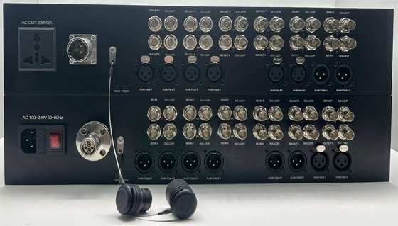 12 Channel 3G-SDI to Fiber Converter with 8CH XLR Audio, Lemo Connector, including Transmitter and Receiver 협력 업체