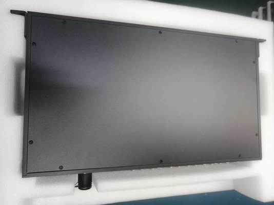 12채널 3G-SDI 광섬유 변환기 + 8CH XLR 균형 잡힌 오디오, SMPTE 광섬유 커넥터 전송 협력 업체