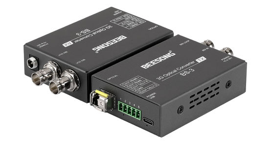 3G SDI Fiber Optic Converter With Tally, RS485, SFP Module 협력 업체