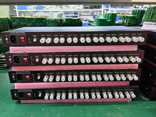 8 채널 3G SDI 광섬유 변환기 협력 업체