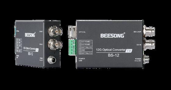 12G SDI 광섬유 변환기 Tally, RS485, SFP 모듈 협력 업체