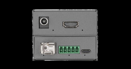 최신 미니 4K60 HDMI 광섬유 변환기 RS232 데이터 협력 업체