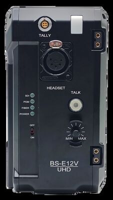 12G SDI Camera Fiber Adaptor With Ethernet, Intercom, Tally, Remote For Live Broadcasts 협력 업체