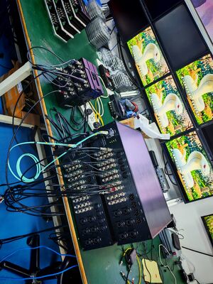 XLR 오디오, 10GB 네트워크, CNlinko 듀얼 LC 파이버 커넥터를 갖춘 16채널 4K 12G SDI 비디오 파이버 전송 시스템 협력 업체