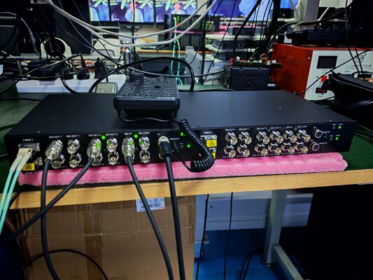 2x 양방향 12G SDI 비디오 (Lanc 원격, 8핀 원격, V 마운트 광 컨버터 포함) 협력 업체