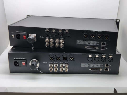 SMPTE 4K 카메라 섬유 전송 시스템 12G SDI, XLR, 이더넷, DB25 타리 및 RS485/232/422 데이터 협력 업체