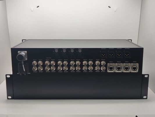 12G SDI, XLR 오디오, 10GB 이더넷, SMPTE 광 커넥터와 결합된 양방향 광 전송 시스템 협력 업체