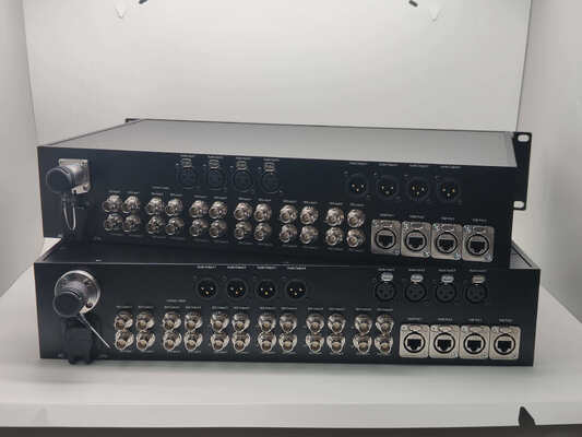 12G SDI, XLR 오디오, 10GB 이더넷, SMPTE 광 커넥터와 결합된 양방향 광 전송 시스템 협력 업체