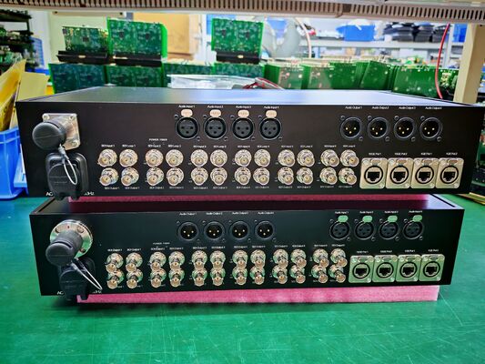 12G SDI, XLR 오디오, 10GB 이더넷, SMPTE 광 커넥터와 결합된 양방향 광 전송 시스템 협력 업체