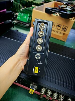 12G SDI PGM이 있는 원격 제어 4K 광섬유 컨버터 협력 업체