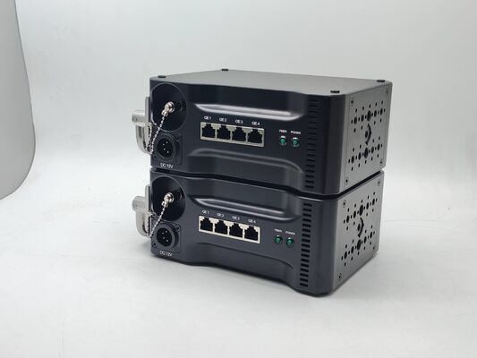 5채널 12G SDI 비디오, ST 광섬유 전송을 통한 네트워크 협력 업체