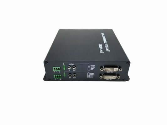 2채널 HD DVI 디지털 비디오로 광섬유 미디어 변환기 SMF,HDCP 1로 10km2, RS-232, RS-422, RS-485를 지원합니다. 협력 업체