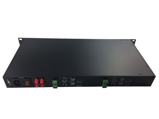 1080p/60hz HDMI 비디오 RS485 / RS232 / 광학 오디오 수신기 5V3A 전력 협력 업체