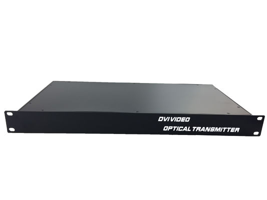4채널 ROHS DVI에서 섬유 변환기 4ch 역 데이터와 함께 DVI 송신기 및 수신기 협력 업체