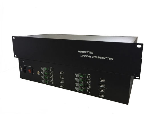 1 - 64Chs 4k HDMI 송신기 비디오 광 변환기 외부 전원 공급 협력 업체
