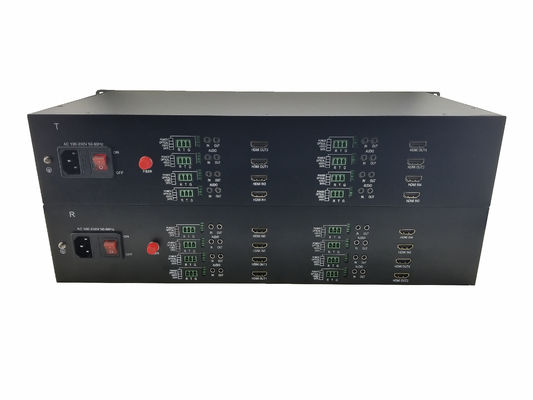 1 - 64Chs 4k HDMI 송신기 비디오 광 변환기 외부 전원 공급 협력 업체