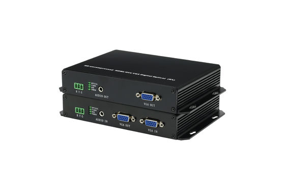 3 년 보증 VGA sdi 광섬유 변환기 / 압축되지 않은 비디오 전송 + 데이터, OEM/ODM,1080P 비디오 컨브 협력 업체