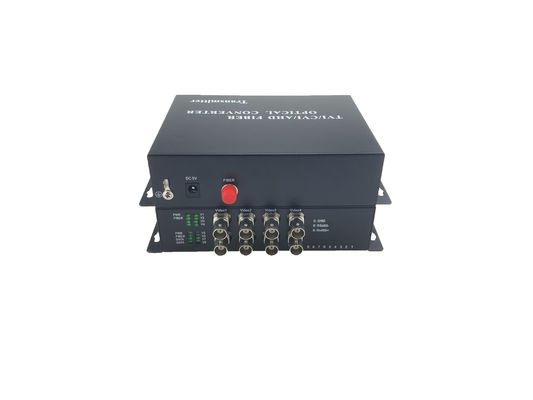 HD CVI/AHD 광 변환기 8 CH- 광섬유 송신기 및 수신기. 단일 / 멀티 모드, RS485/232BNC 포트,20KM, 협력 업체