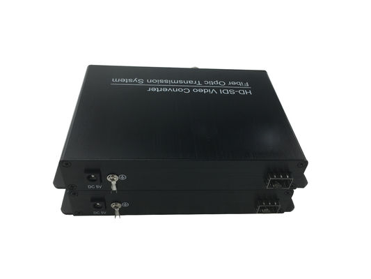 1채널 HD SDI 송신기 RS485 데이터 SFP 8V ~ 14V DC 입력 전압 270Mb / s 비트 속도 협력 업체