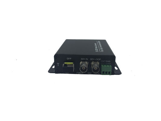 3g-sdi 광섬유 변환기 1 채널 RS485 광섬유 확장기 / 3g-SDI 광섬유 전송기 협력 업체