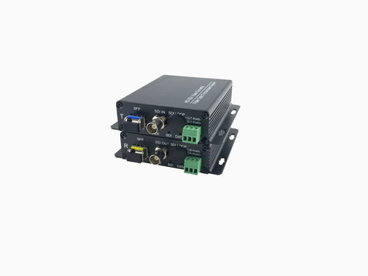 HD/3G SDI 비디오 RS485/422/232 데이터에서 광질 HD SDI 비디오 광 변환기 협력 업체