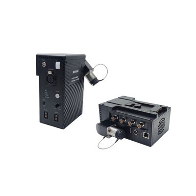 EFP에서 12G SDI 섬유 멀티플렉서 변환기를 통해 TV 카메라에서 OB 밴